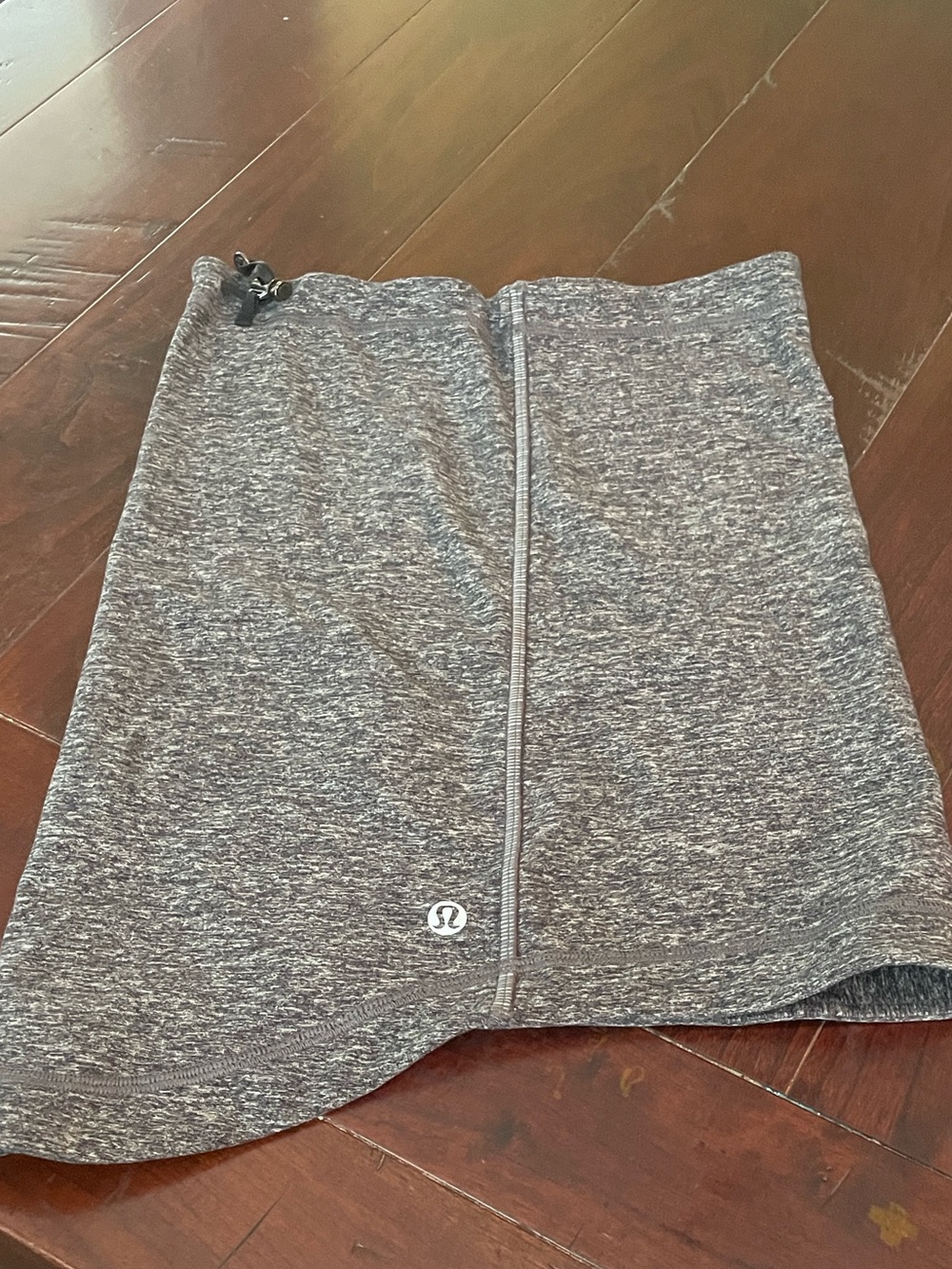 lululemon athletica Heather Gray Face Warmer O/S adjustable unisex Like New